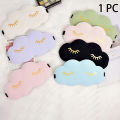 1PC Sleeping Aid Eye Shade Cover Sleeping Blindfold 3D Cartoon Cloud Eye Mask Cute Eyelashes Sleep Shade Eyepatch Cologo. 