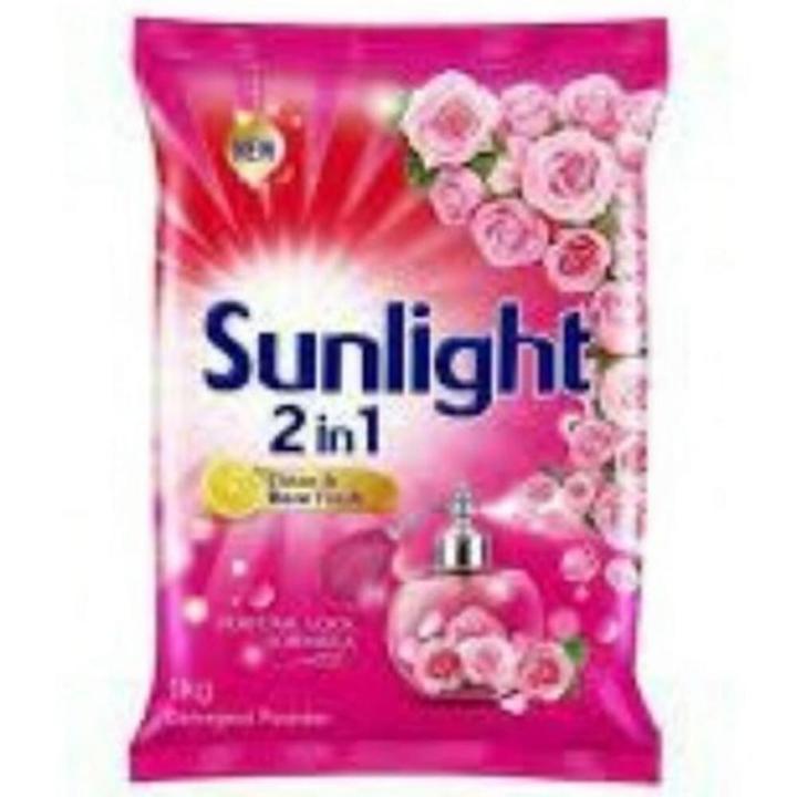 Sunlight Lemon & Rose Detergent Powder, 500g