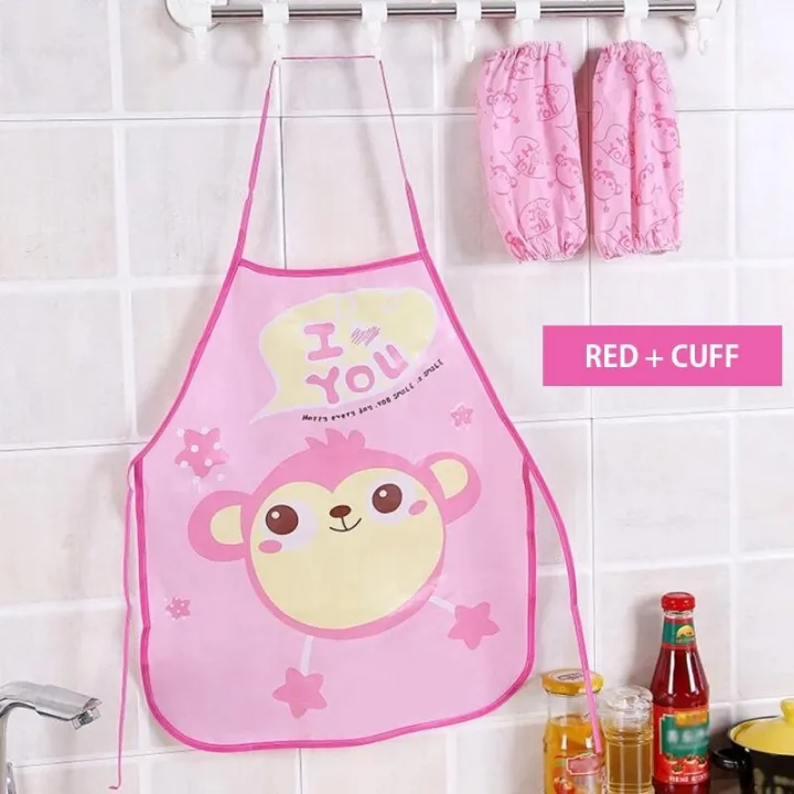 Cute%20Cartoon%20Children%20Arm%20Sleeves%20Apron%20Waterproof%20Kids%20Art%20Painting%20Cooking%20Baking%20Kitchen%20Aprons%20-%20Image%209