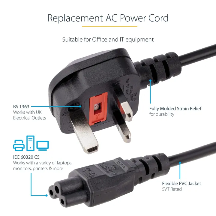 UK%20Type%20FUSED%20Laptop%20Power%20Supply%20Cable%20AC%20Power%20Cord%201.5m%2013A%20250V%20-%20Image%203