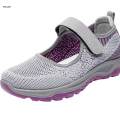Women Mesh Sneakers, Sports Shoes, Lightweight Flats Walking Shoe, Breathable Sneakers, for Driving, Outdoor, Short Trips , 41 Gray. 