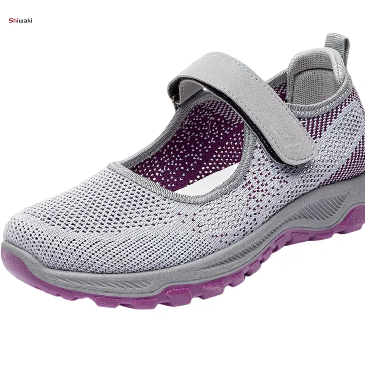 Women%20Mesh%20Sneakers,%20Sports%20Shoes,%20Lightweight%20Flats%20Walking%20Shoe,%20Breathable%20Sneakers,%20for%20Driving,%20Outdoor,%20Short%20Trips%20,%2041%20Gray%20-%20Image%205