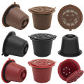 Refillable Reusable Coffee Capsule Filters for Nespresso Machine Coffee Capsule Cup Reusable. 