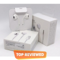 Apple EarPods Headphones with Lightning Connector, Wired Ear Buds for iPhone with Built-in Remote to Control Music, Phone Calls, and Volume. 