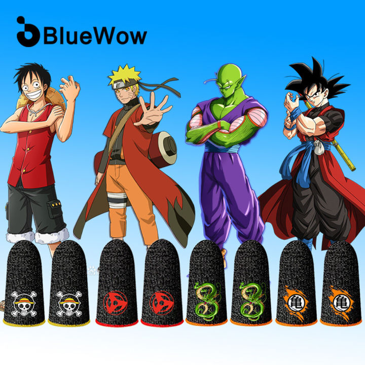 【Free Fire】BlueWow finger sleeve gaming,pubg finger gloves,finger gloves gaming,指套,sarung jari gaming,Gaming Finger Sleeves for Mobile Game Controllers Anti-Sweat Breathable Seamless Thumb Finger Sleeve