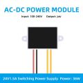 AC-DC Buck Step-down Converter Adjustable Power Supply Module Input 100-240V output 220V to 12V/24V 3A 36W Regulated Module. 