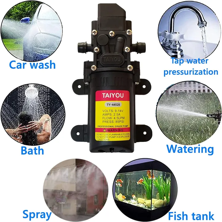 12V%20DC%20Diaphragm%20Fresh%20Water%20Spray%20Pump,%201.2%20GPM%20(4.5%20L/Min)%2085%20PSI,%20Self%20Priming%20Sprayer%20Pump%20with%20Pressure%20Switch%20for%20Caravan%20RV%20Marine%20Boat%20Lawn%20Car%20washing%20-%20Image%203