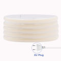 Natural/Warm Tube Light Flexible LED Waterproof Strip Neon COB Light Adjustable 220VLED Dimmer Switch Plug Kit 288 High Gloss White. 