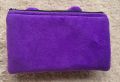 Pencil Case Pouch Plush Fluffy Cute School Stationery Makeup Pouch Hello Kitty Purple. 