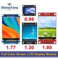 TFT Display 0.96/1.3/1.44/1.8/2.4/2.8/3.5 Inch TFT Full Color Screen LCD Module ST7735 ILI9341 Driver Interface SPI for Arduino. 