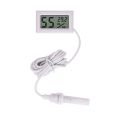Digital Humidity Thermometer for Bird Egg Incubator Mini Hygrometer LCD Display Thermostat Indoor Temperature Sensor Meter Gauge with Probe for Chicken Quail Parrot Africans Finches Love Birds. 