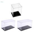Clear Acrylic Display Case Protection Showcase Dustproof Collection Acrylic Cube Countertop Cube for Model Cars Souvenirs Collectibles Dolls. 