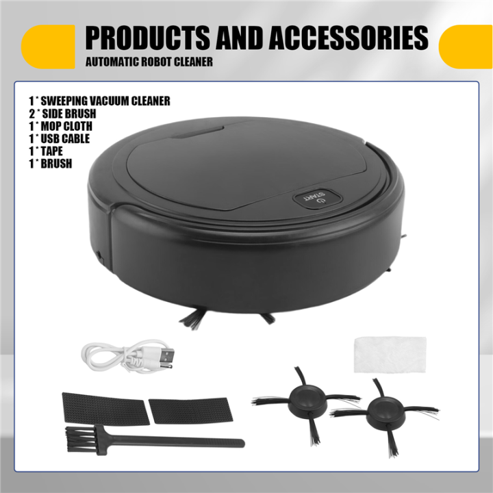 Automatic%20Robot%20Cleaner%20Smart%20Floor%20Robot%20Vacuum%20Auto%20Cleaner,%20Black%20-%20Image%205