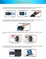 HXSJ Laptop Vacuum Cooler Fast Dropdown CPU Temperature Smart Laptop Cooling Pad with Powerful Fans for 12-17 Inch Laptop. 