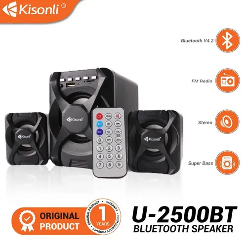 Kisonli%20U-2500BT%20Multimedia%20Speaker%20With%20Stereo%20Sound%20System%20Usb%20Sd%20Fm%20MP3%20Remote%20Control%20-%20Image%204
