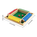 4-Sided 1-10 Numbers Shut the Box Dice Board Game For Drinking Party Family Kids Toys Recreation Toy. 
