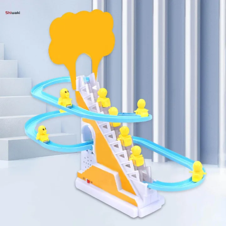 2x%203Pcs%20Roller%20Coaster%20Toy%20Accessories%20Slide%20Stairs%20Toy%20Spare%20Part%20Game%20Parts%20for%20Kids%20,%20Duck%20-%20Image%202