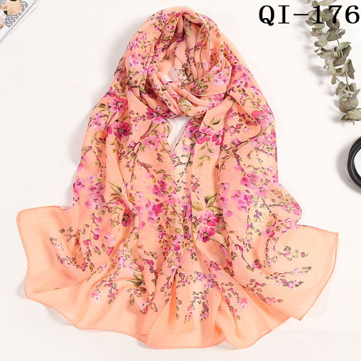 Hot%20Fashion%20Women%20Foulard%20Bandana%20Dot%20Scarf%20Chiffon%20Georgette%20Long%20Shawl%20Summer%20Scarf%20Sunscreen%20Elegant%20-%20Image%208
