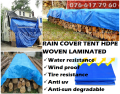 Water Proof Tent Trap HDPE PVC Tarpaulin rain cover outdoor. 