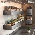 wall rack Wall Mounted Kitchen Condimenters Spice Rack Organizer Shelf Kitchen Storage Wall Shelf Organizers Hanging Hook Rack For Kitchen. 