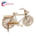 Desk Bike Toy Wooden Bike Model Diy Assembly Toy for Kids Educational Desktop Decoration Gift for Boys Girls Buyers' Favorite Small Bicycle Toy. 