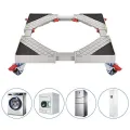 Multi Use Movable Stand For Washing Machine And Refrigerator. 