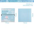 New Pull Out Design Sticky Notes Macaron Color Translucent Memo Pad Paper Self-Adhesive DIY Planner Sticker Office School Stationery. 