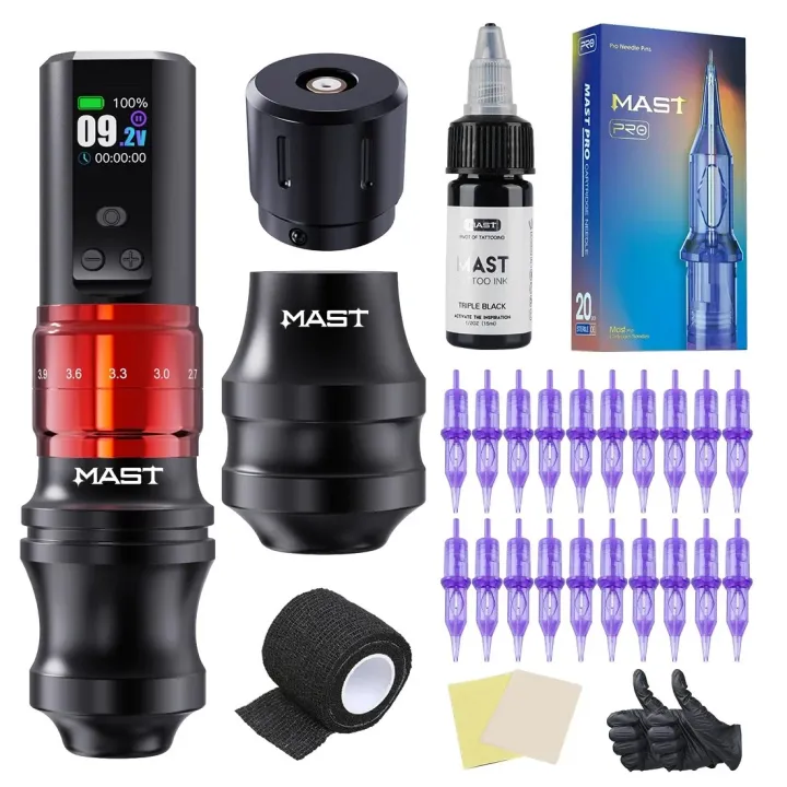 Bargain%20price%20Mast%20Tattoo%20Fold%202%20Pro%20RCA%20or%20Wireless%20Model%20with%202%20Unique%20Replaceable%20Large%20Handles%20Wireless%20Tattoo%20Pen%20Tattoo%20Kit%20-%20Image%207