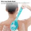 1/3Pcs Plastic Massager Bathing brush PET Body Scrubber PS Long Handled Bath Shower Back Brush Skin Cleaning Tool Long Handle for Exfoliating Back, Body, and Feet, Bath and Shower Scrubb. 