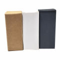 100pcs/lot White Black Brown Kraft Paper Diy Crafts Packing Box Paperboard Package Box Small Perfume Bottle Foldable Pack Box. 
