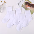 Bracelets Campus white socks autumn and winter children's gray bottom medium white sports student socks solid color men's and women's big children's long tube wholesale. 