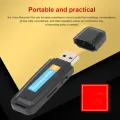 USB 2.0 disc-shaped digital recorder Digital voice Flash player Mini audio for conferences Meeting class. 