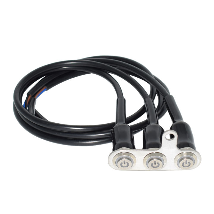 Led Motorcycle Switch On-Off Headlight Fog Horn Start Kill Handlebar ...