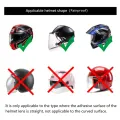 Nano Clear Rainproof Anti fog Film For Motorcycle Universal full face Helmet accessories Patch mica Lens Fog Resistant Films. 