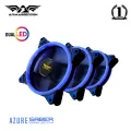 Armaggeddon Azure Dual Saber PC Cooling Fan For Gaming PC Case 120mm. 