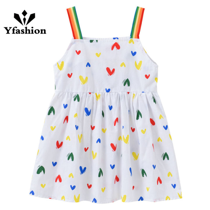 Yfashion%20Baby%20Girls%20Cotton%20Sleeveless%20Tank%20Dress%20Cute%20Sweet%20Printing%20Rainbow%20Wide%20Shoulder%20Strap%20Princess%20Dress%20For%20Kids%20Aged%201-4%20-%20Image%209