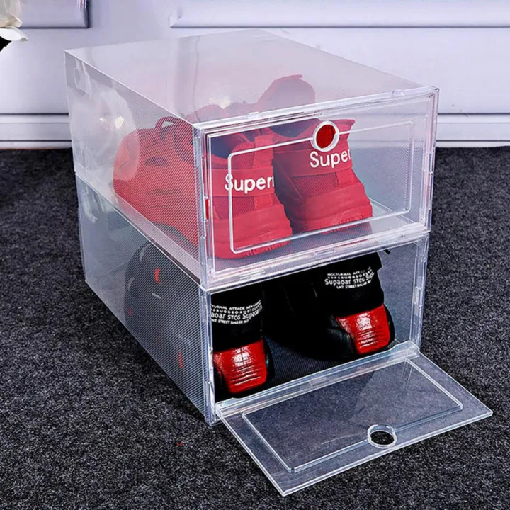 Foldable%20Flip%20Cover%20Plastic%20Shoes%20Case%20Thicken%20Transparent%20Drawer%20Case%20Household%20Storage%20Stackable%20Box%20Shoe%20Organizer%20Shoebox%20-%20Image%203