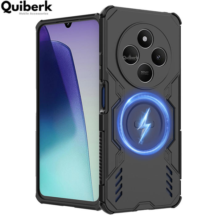 【Limited Quantity】 Quiberk for 14C / Poco C75 4G Heat Dissipation Rugged Hard Casing