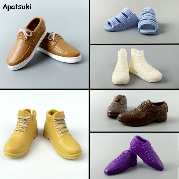 Sandals Doll Shoes For Prince Ken Boy Doll Male Sneakers Shoes Doll ...