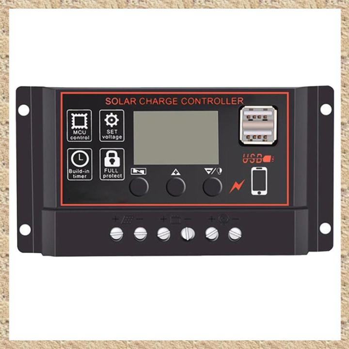 100A Solar Regulator MPPT Controller 12V/24V Auto Adjust With LCD Display & USB Ports Design