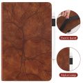 Tablet Cover For Funda Samsung Galaxy Tab S6 Lite Case SM P610 P615 Emboss Tree Flip Wallet Cover For Galaxy Tab S6 Lite Case. 