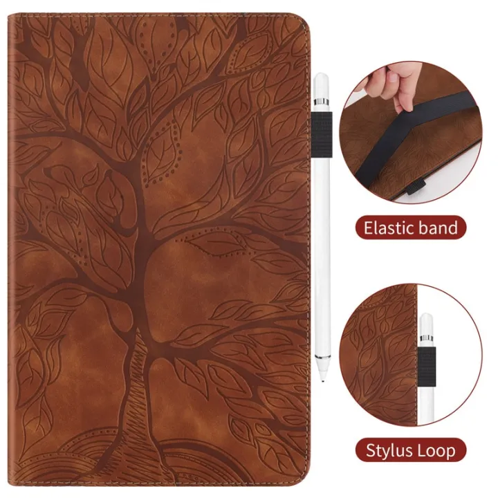 Tablet%20Cover%20For%20Funda%20Samsung%20Galaxy%20Tab%20S6%20Lite%20Case%20SM%20P610%20P615%20Emboss%20Tree%20Flip%20Wallet%20Cover%20For%20Galaxy%20Tab%20S6%20Lite%20Case%20-%20Image%206