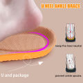 Orange Memory Height Increase Foam Insoles For Shoes Breathable Cushion Running Insoles For Men Women Orthopedic Insoles. 