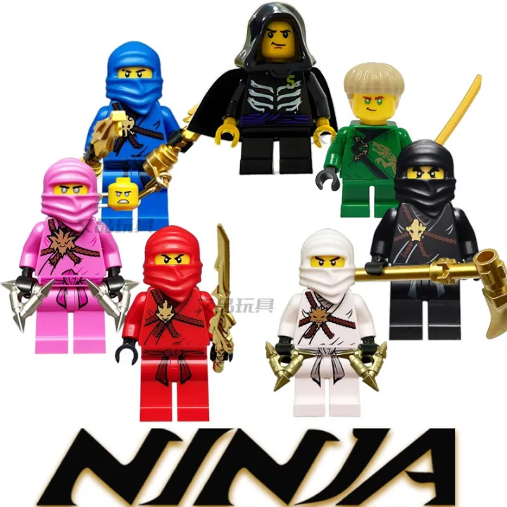 Ninjago%20Compatible%20with%20LEGO%2011%20Season%20Hero%20Scroll%20Character%20Lloyd%20Kaisen%20Jeanie%20Kyo%E6%8B%BC%E8%A3%85%20Building%20Blocks%20-%20Image%206