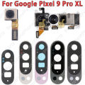Front and Rear Back Camera For Google Pixel 9 Pro XL Main Facing Camera Module Flex Cable Glass Lenses Frames Replacement Spare. 