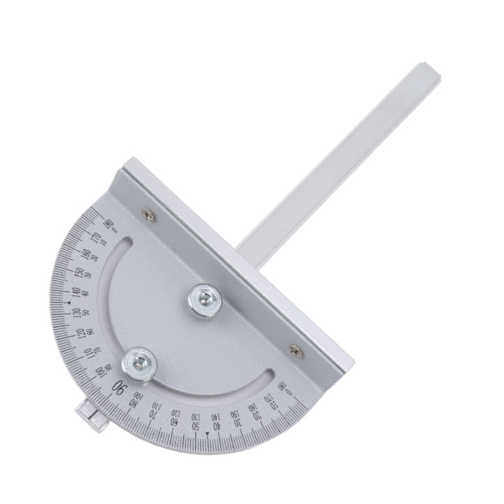 180 Degree Woodworking Protractor Safety Edge Angle Protractor for Angle Measurement