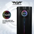 ARMAGGEDDON TRON HOLO 3 MATX PC CASE (BLACK). 