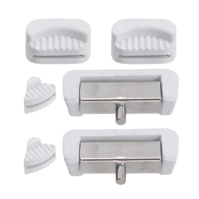 Rubber and Metal Table Hinge Assembly 8 Pcs set (for New Table cut) Set