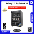 Original HuiTong S32 Dry Cabinet Box 30L Liters Electronic Digital Display With Manual Humidity Controller SLR DSLR Lens Camera Lenses - Humidity Moisture Protection Storage Box Container Canon Nikon Son-y Godox Yongnuo Panasonic S32 Dry Box Storage. 