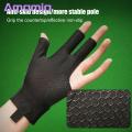 Non-slip Billiard Pool Glove Left-hand Billiard Pool Glove Quick Dry Breathable Sweat Absorbent 3 Finger Design Sports Supplies for Southeast Asian Buyers Billiards Glove. 